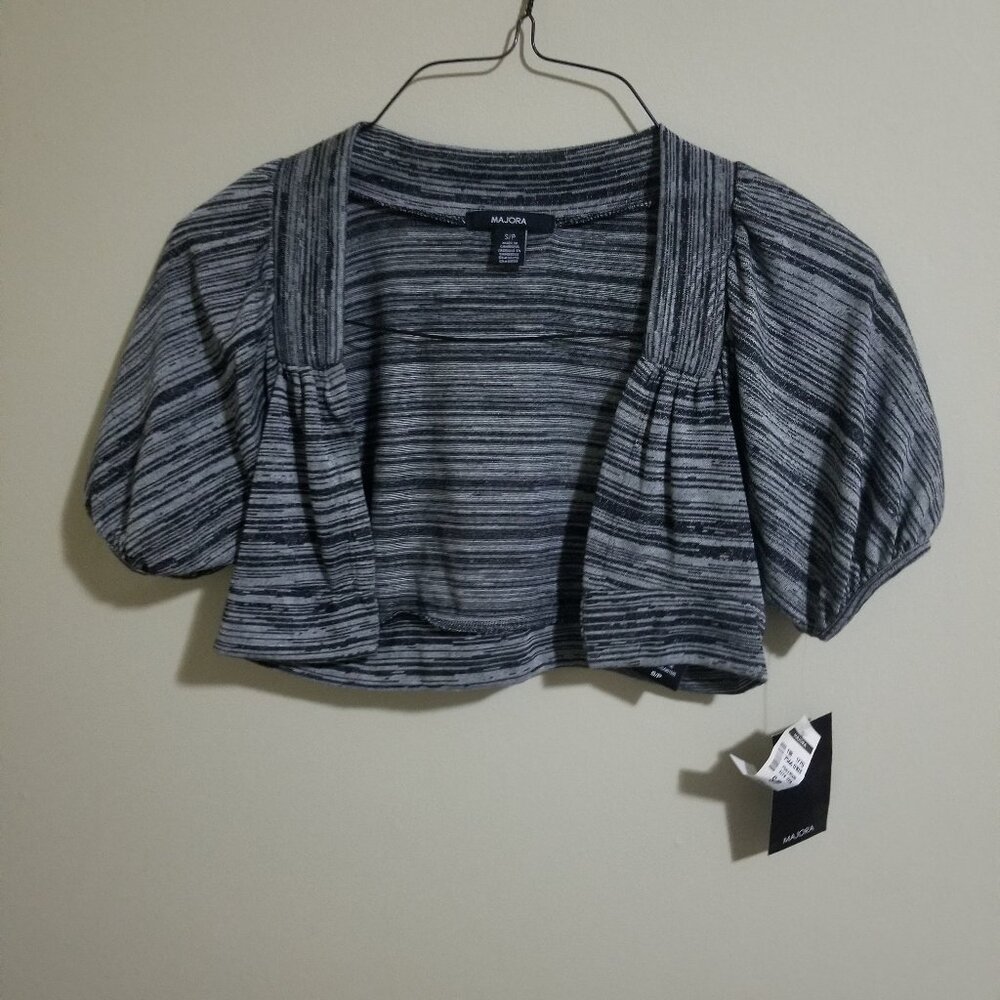 Majora Cropped Shrug, size small